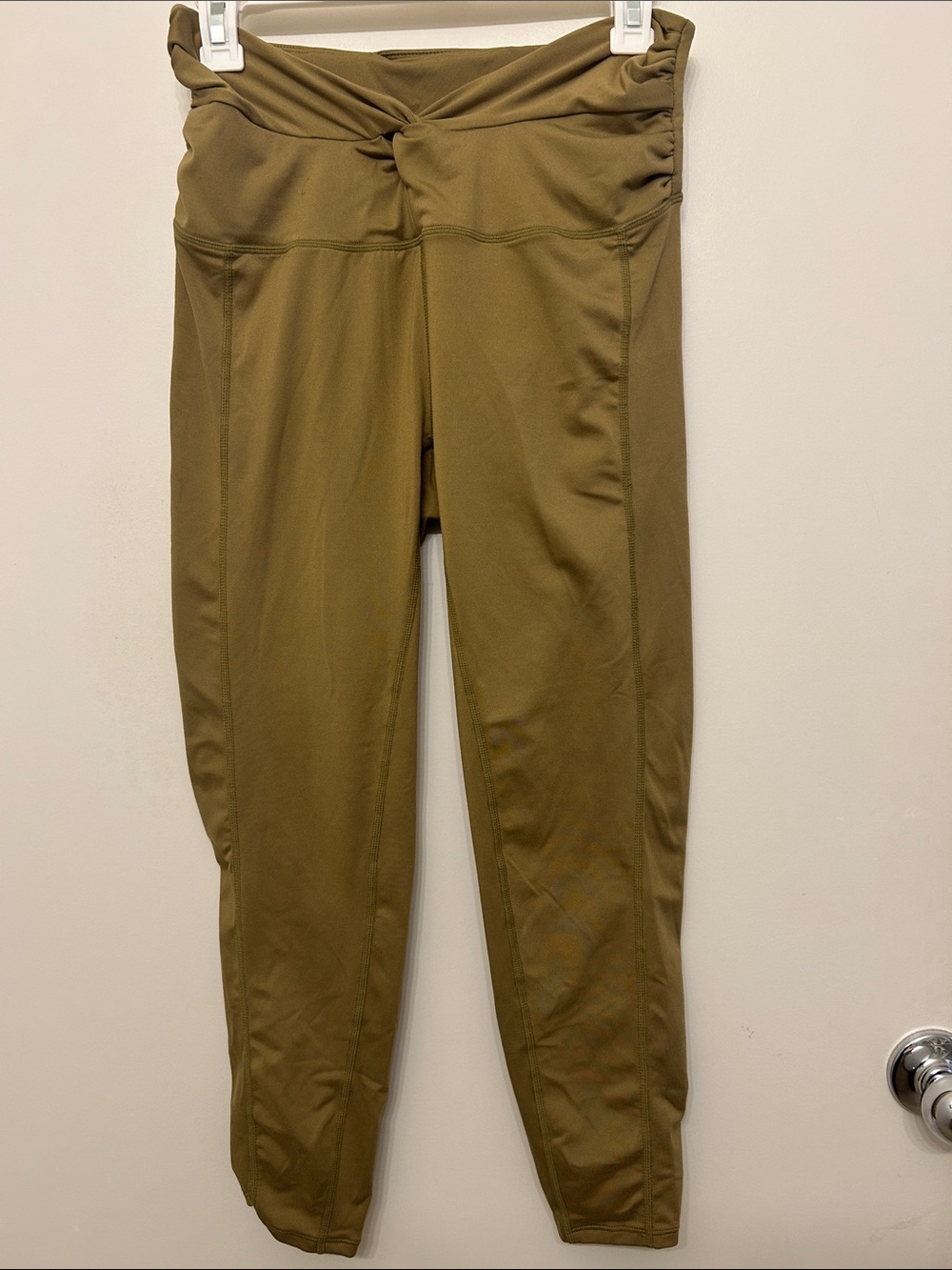 FP Movement by Free People Olive Twist-Waist Leggings